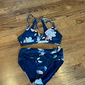 Athleta two piece swim suit
